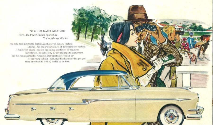 1953 Packard advertising illustration Robert Tate Collection RESIZED 6