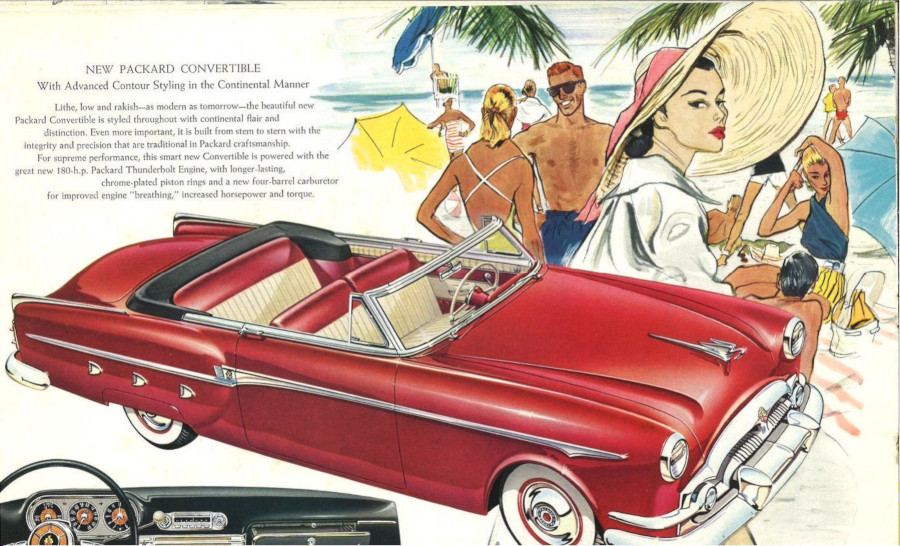 1953 Packard advertising illustration Robert Tate Collection RESIZED 7