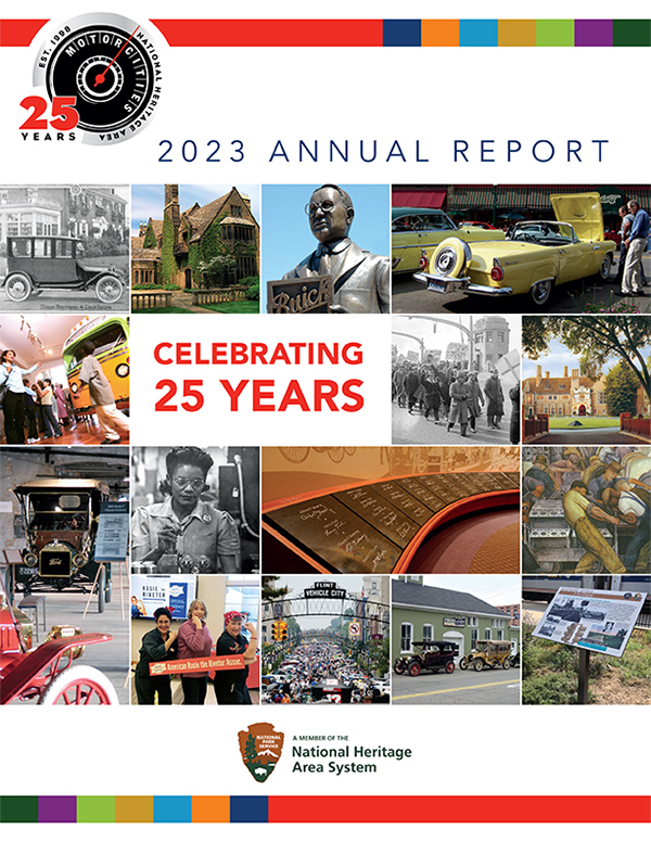 MotorCities Annual Report 2022 cover image