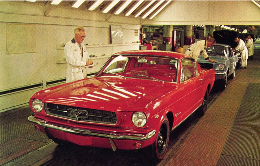 1965 Ford Mustang Assembly Line 5
