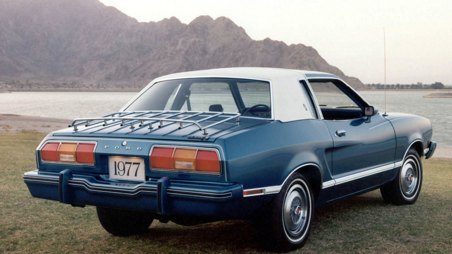 1977 Mustang rear view Ford Motor Company Archives RESIZED 9