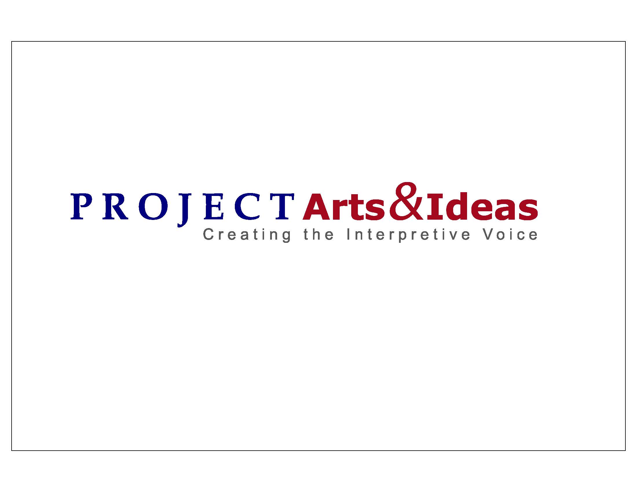 Project Arts and Ideas logo