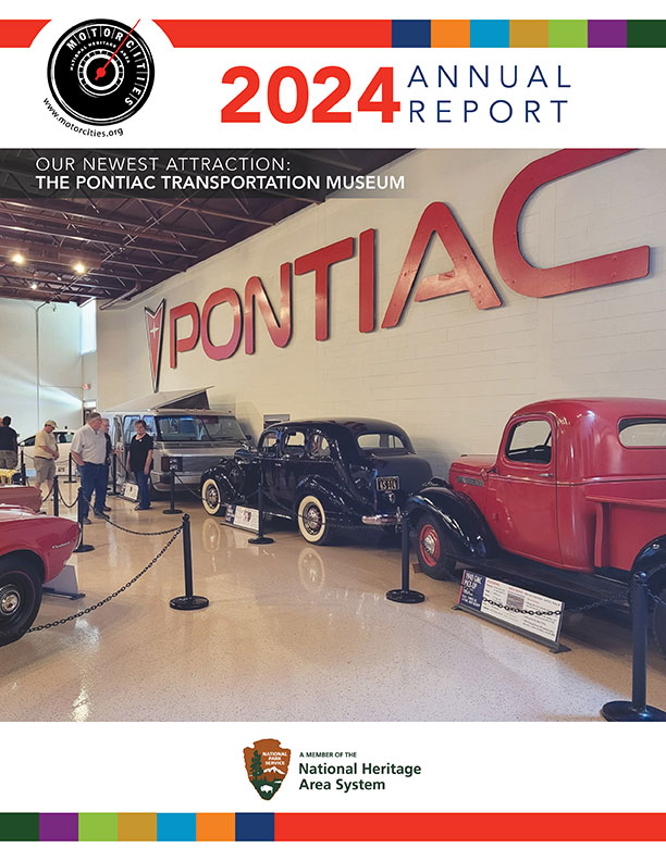 MotorCities Annual Report 2024 cover image