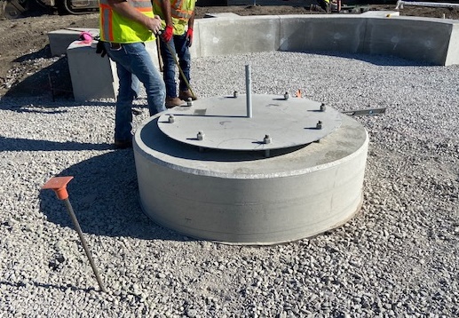 Fort Street Bridge Park construction 5 June 2020