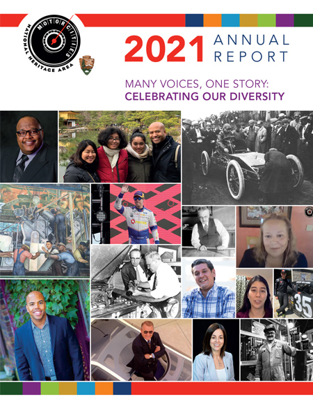 MotorCities Annual Report 2020 cover
