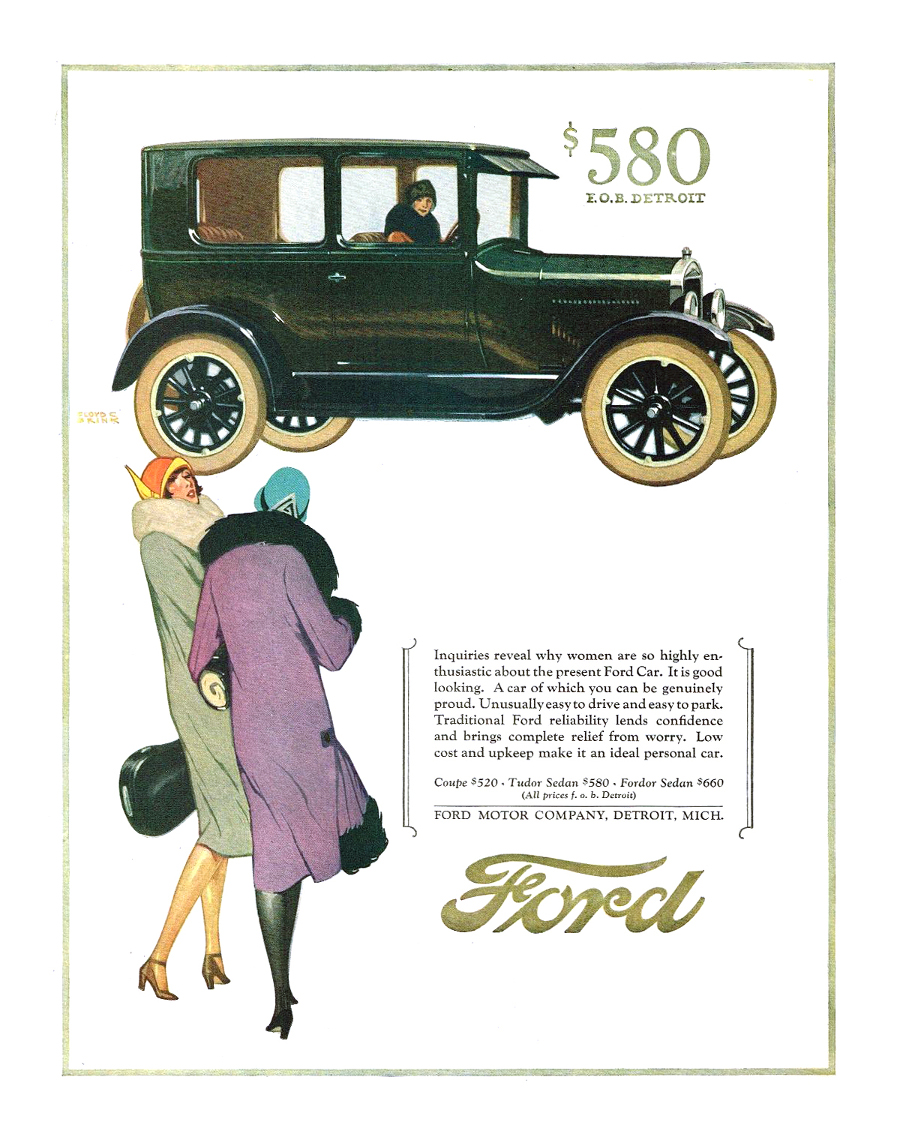 5 RESIZED 1926 Ford Model T Tudor Sedan Ad Floyd Brink 7