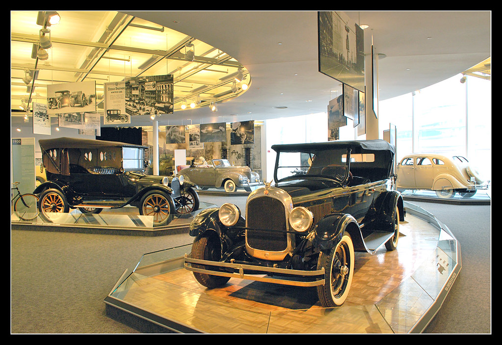 1924 Chrysler on display