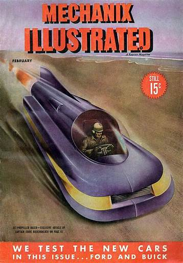 The first published road test in America was conducted by McCahill mechanix Illustrated