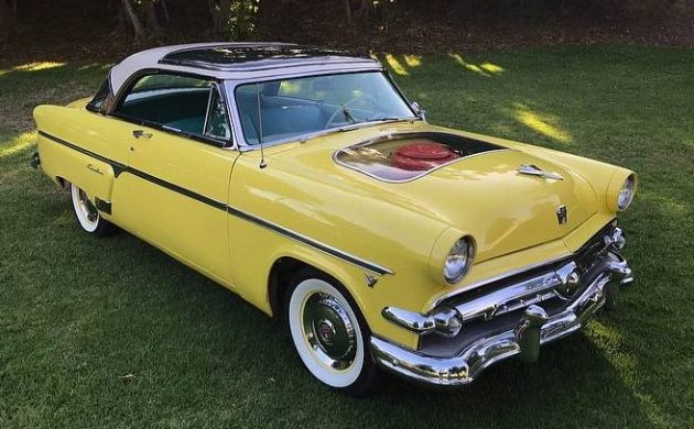 yellow convertible plexi hood