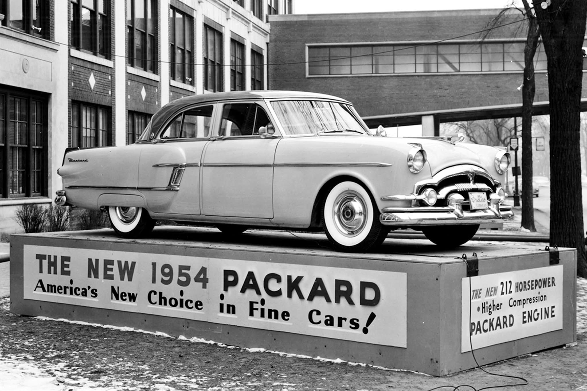 1954 Packard on Display