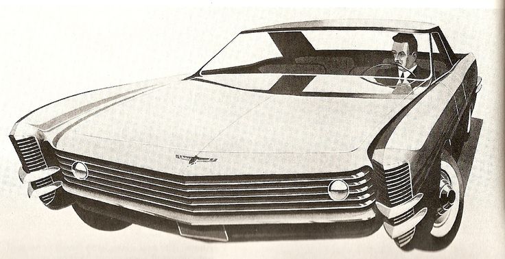 buick drawing