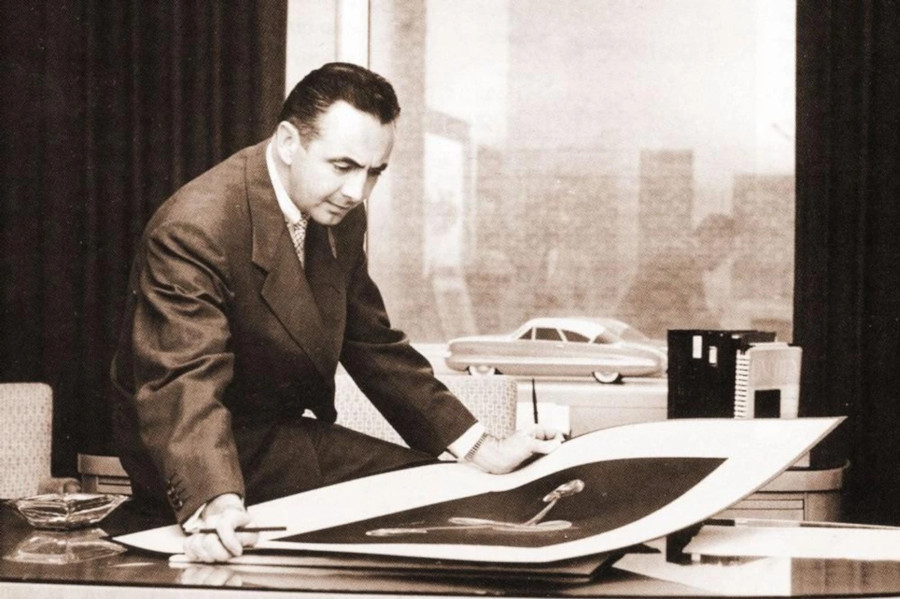 Eugene Bordinat became VP of Ford Styling in 1962 Ford Motor Company Archives RESIZED 1