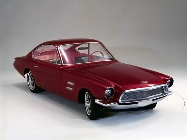 Front end design for the 1963 Ford Allegro concept 5