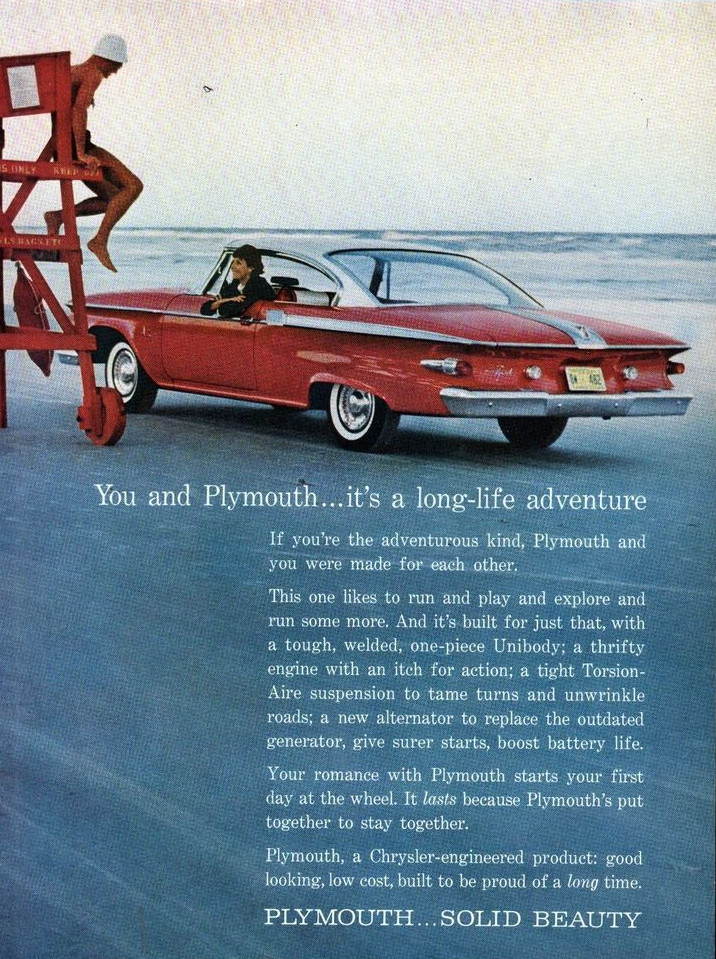 1961 Plymouth ad Chrysler Archives 3