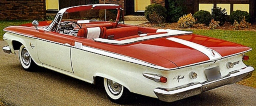 1961 Plymouth convertible Chrysler Archives RESIZED 2