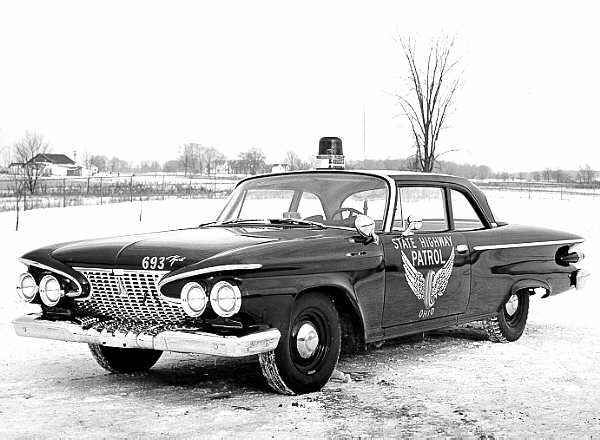 1961 Plymouth highway patrol vehicle 4