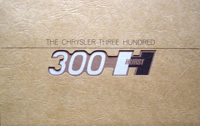 A 1970 Chrysler 300 Hurst sales catalog Stellantis North American Archives 4