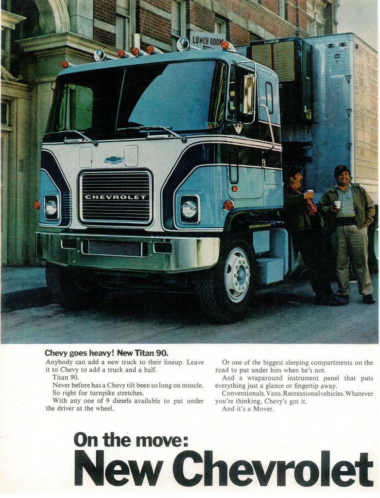 1970 Chevrolet Titan 90 Series truck GM Media Archives 3