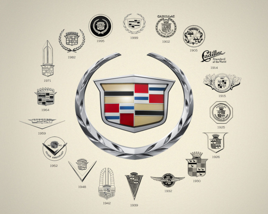The history of Cadilac logos GM Media Archives RESIZED