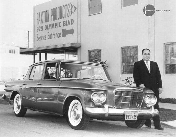 A 1962 Studebaker sedan with Andy Granatelli Studebaker National Museum 9