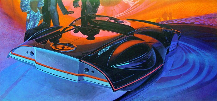 A Syd Mead automotive concept 1