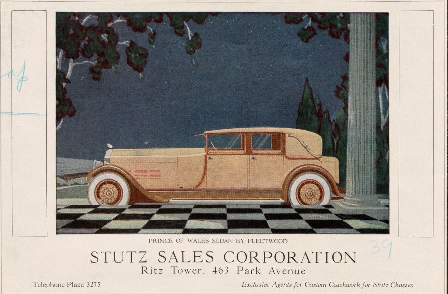 Stutz advertisement 1920s NAHC 7 RESIZED