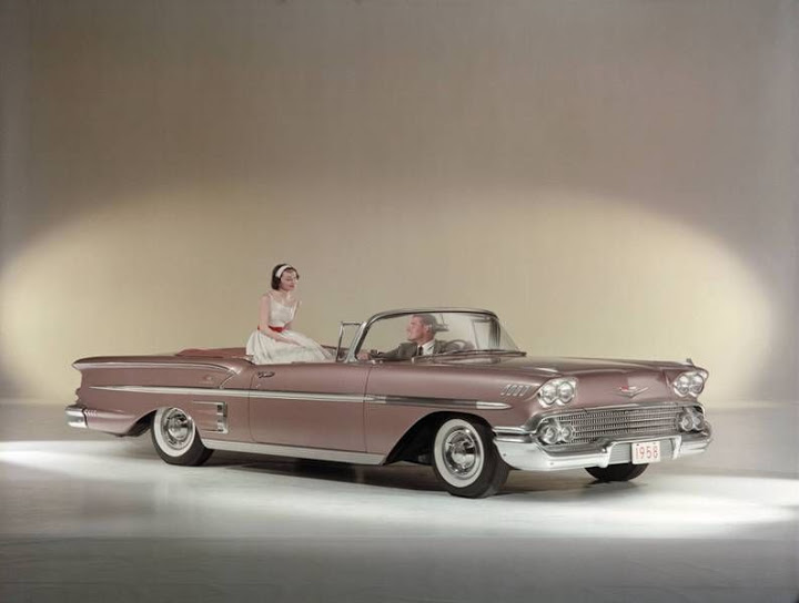 1958 Chevy Impala convertible GM Archives 2