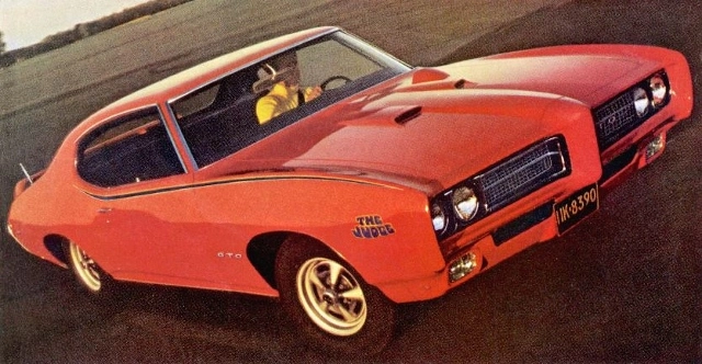 1969 Pontiac GTO Judge GM Media Archives 1