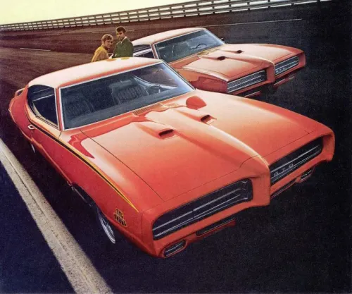 1969 Pontiac GTO Judge GM Media Archives 2