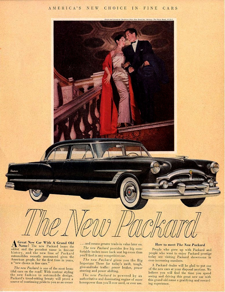 A 1954 Packard ad Robert Tate Collection 7