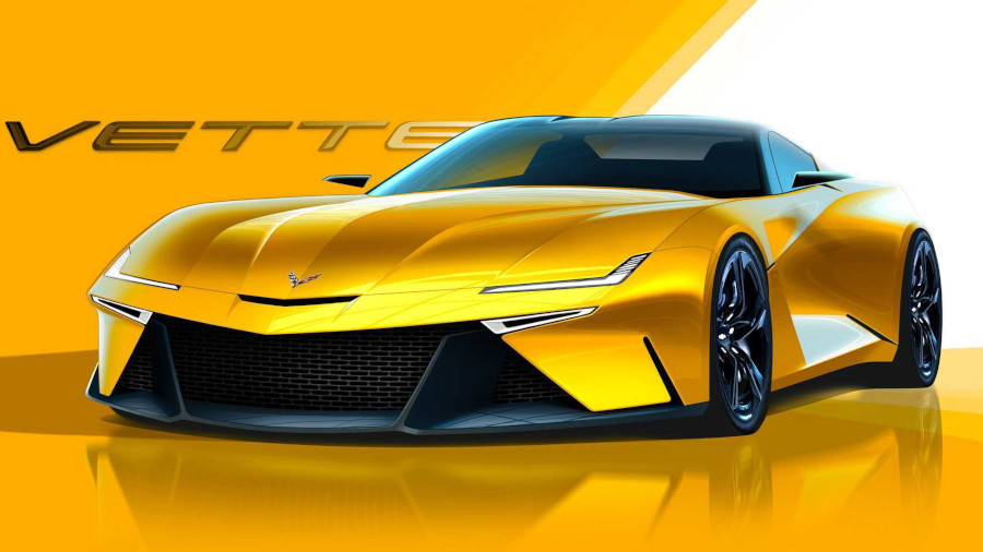 A next generation Chevy Corvette rendering GM Heritage Archives RESIZED 6