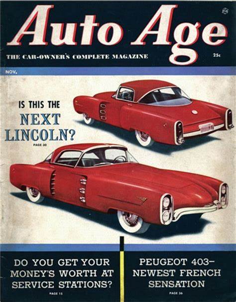 1955 Auto Age Magazine Robert Tate Collection 2