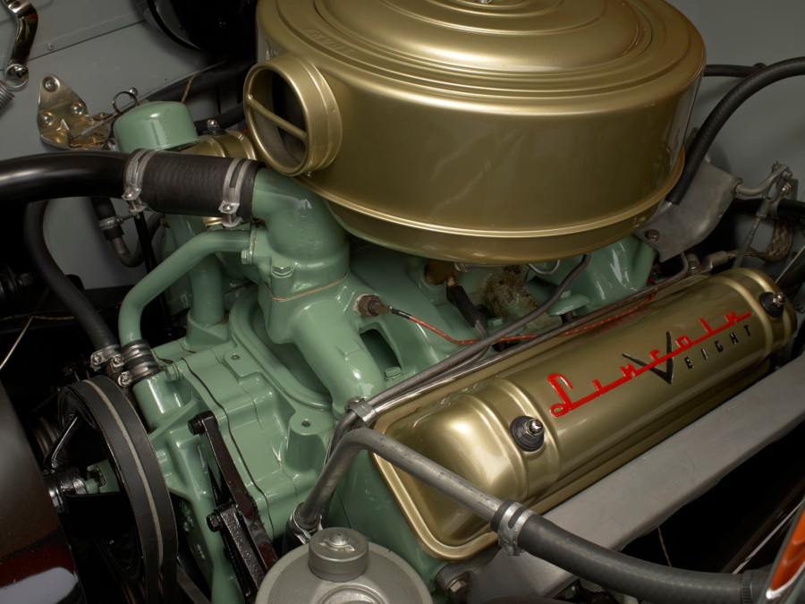 1955 Lincoln Indianapolis concept car engine R.M. Sothebys car auction RESIZED 8