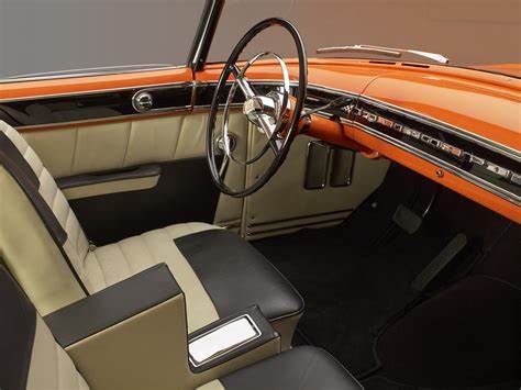 1955 Lincoln Indianapolis concept car interior R.M. Sotheby car auction 6