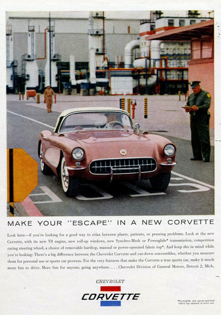 A 1957 Chevy Corvette ad GM Media Archives CROPPED AND RESIZED 3