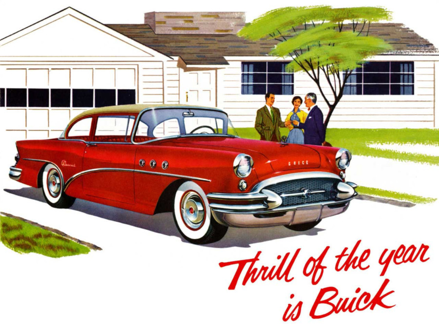 1955 Buick sedan advertising GM Media Archives RESIZED 6