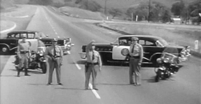 Highway Patrol TV Series featuring 1955 Buick patrol car 2