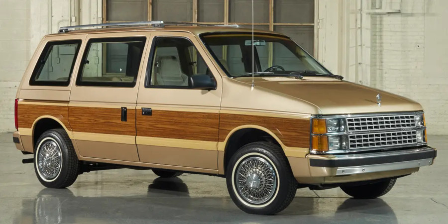 A Chrysler minivan inside the companys headquarters Chrysler Archives RESIZED 2