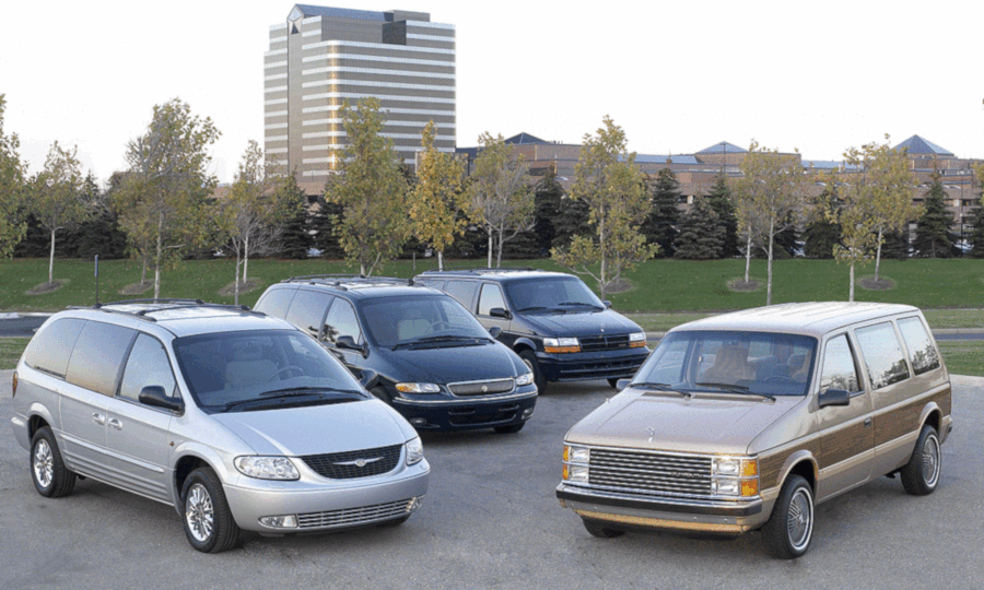 Chrysler minivans at the companys headquarters Chrysler Archives RESIZED 4