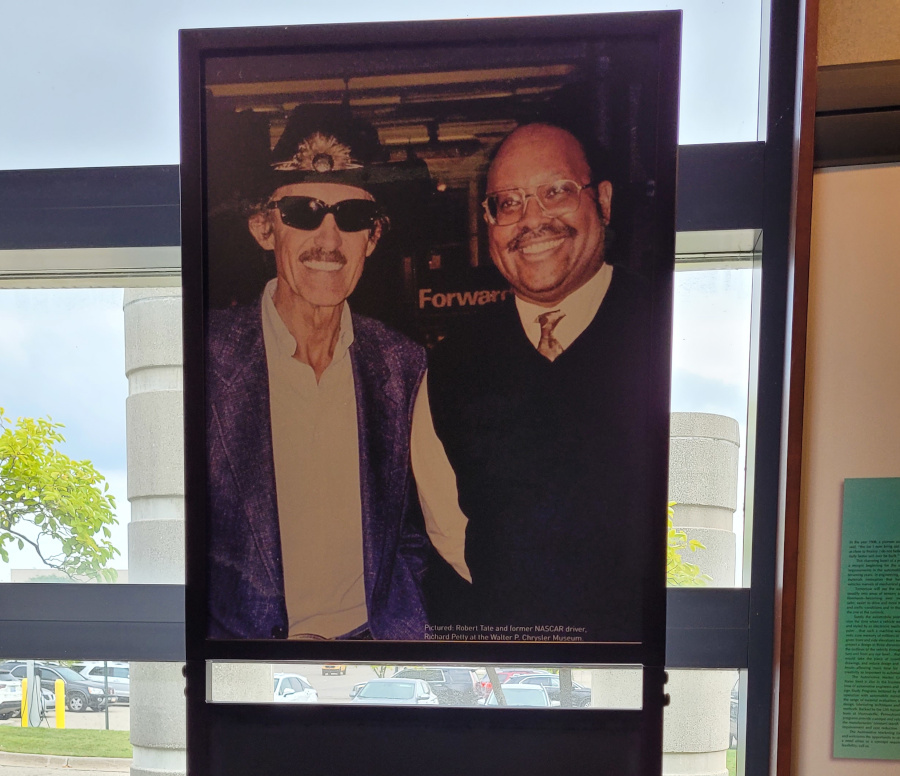 Tate pictured with NASCAR King Richard Petty CROPPED AND RESIZED