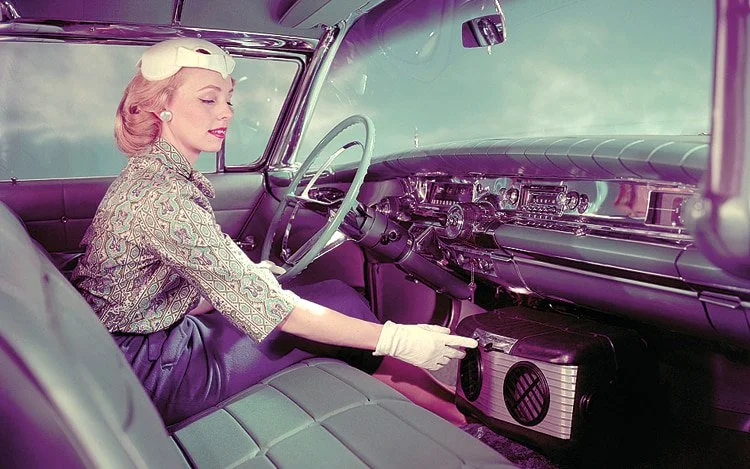 1958 Buick interior