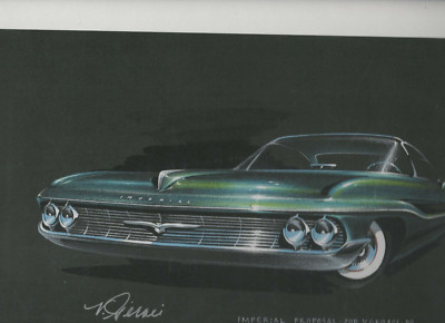Vincent Geraci design proposal 1950s s l400 Stellantis Chrysler Archives 1