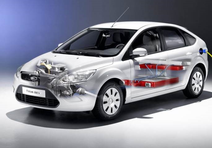 Ford Focus BEV electric vehicle first shown at the 2009 Frankfurt Motor Show