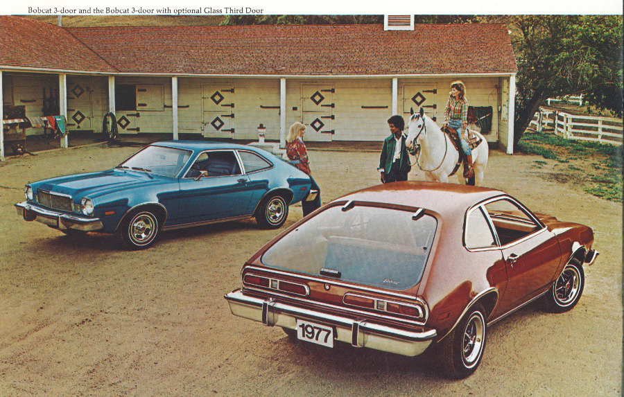 1977 Mercury Bobcat 3 door models Tate Collection 2 RESIZED