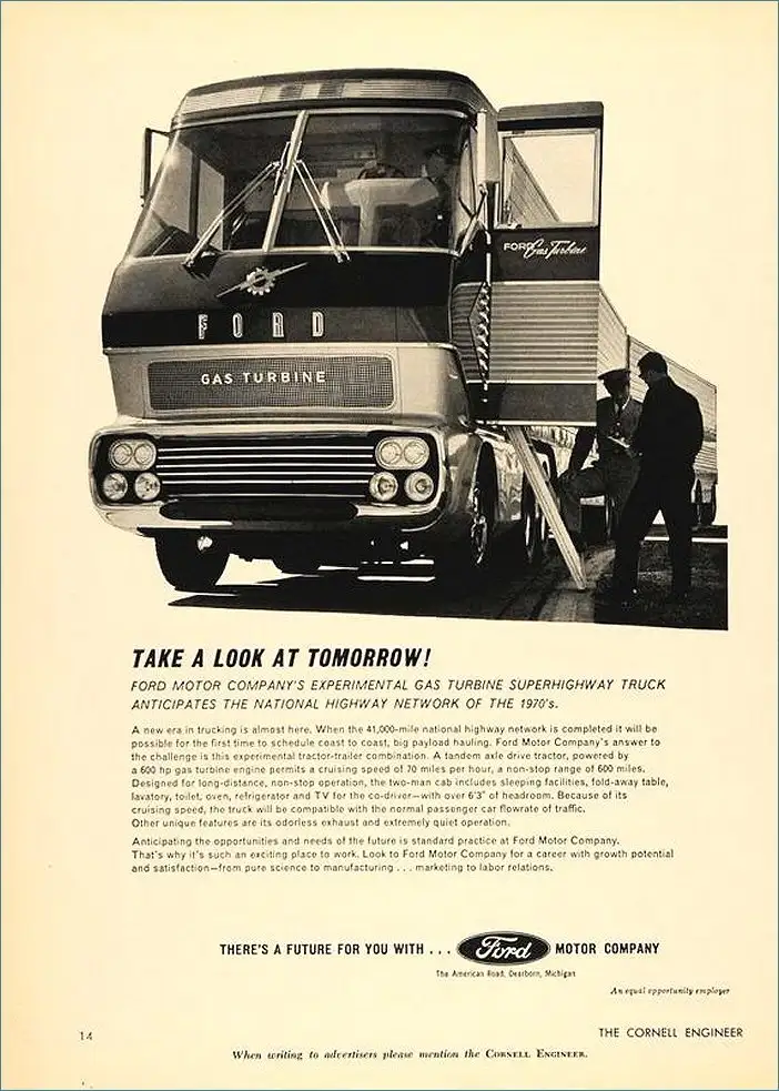 A magazine ad featuring the truck Ford Motor Company Archives 5