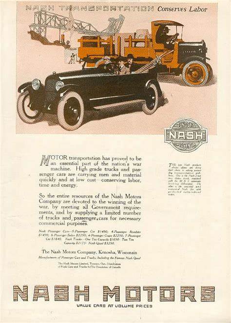 Nash Car advertising Robert Tate Collection 3