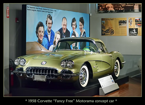 1958 Fancy Free Corvette at the GIlmore Car Museum 8