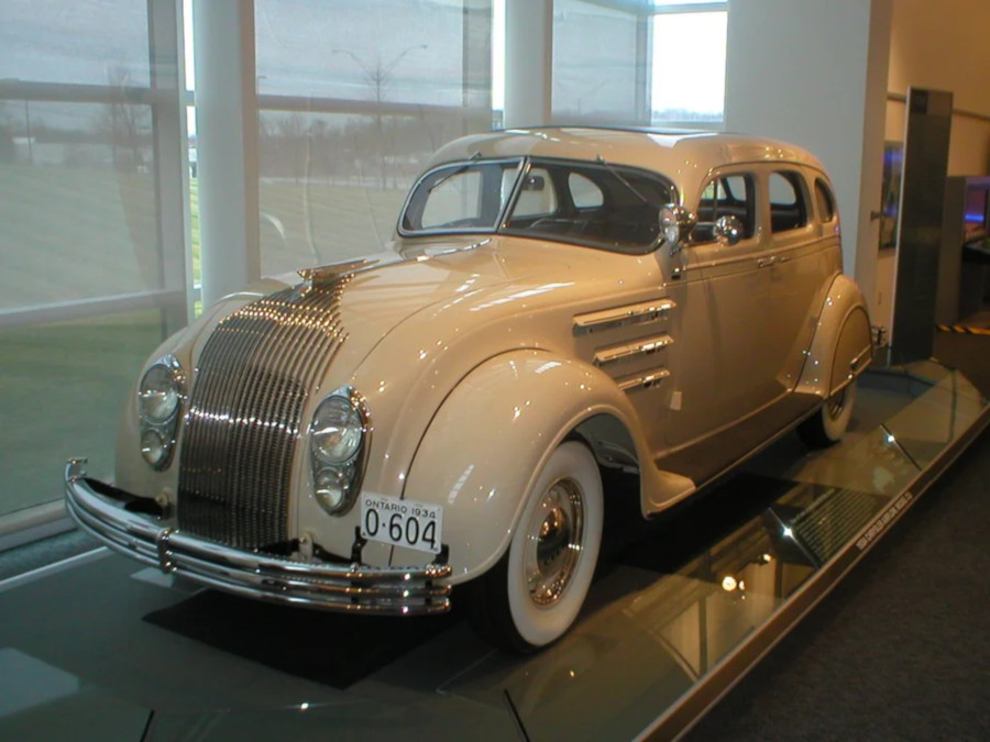 Chrysler Airflow on display at the Walter Chrysler Museum RESIZED 4