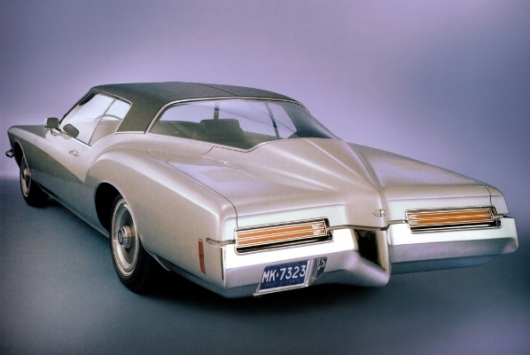 1971 Buick Riviera rear view GM Media Archives 2