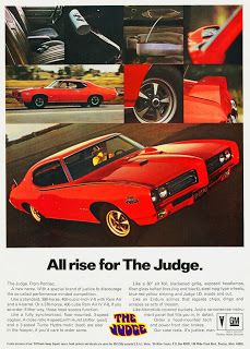 Pontiac The Judge ad GM Robert Tate Collection 5
